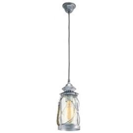 Винтажная кухонная лампа 60 Вт, E27, Серебро (252935) | Кухонные светильники | prof.lv Viss Online