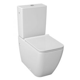Jika Pure Toilet Bowl Under Rim with Universal Outlet Without Lid, White (H8244260000001) | Jika | prof.lv Viss Online