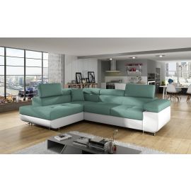 Eltap Anton Ontario/Soft Corner Pull-Out Sofa 203x272x85cm, Green (An_24) | Corner couches | prof.lv Viss Online
