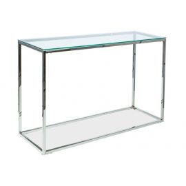 Столик для кофе Signal Hilton C из стекла, 120x40x78 см, серый (HILTONCS) | Стеклянные столы | prof.lv Viss Online
