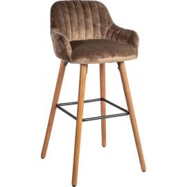 Кресло-качалка Ariel от Home4you, коричневое | Барные стулья | prof.lv Viss Online