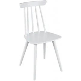 Virtuves Krēsls Black Red White Patyczak Modern, 47x44x82cm, Balts (D09-TXK_PAT_MOD-TX098-1-TK0) | Virtuves krēsli, ēdamistabas krēsli | prof.lv Viss Online
