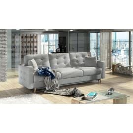 Eltap Asgard Solid Retractable Sofa 95x235x86cm Grey (Ask_11) | Living room furniture | prof.lv Viss Online