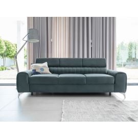 Eltap Laurence Reclining Sofa 261x97x105cm Universal Corner, Blue (SO-LAU-76MO) | Upholstered furniture | prof.lv Viss Online