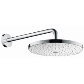 Dušas Galva Hansgrohe Raindance Select S 300 2jet ar turētāju 390mm, balts/hromēts (27378400) | Dušas klausules / dušas galvas  | prof.lv Viss Online