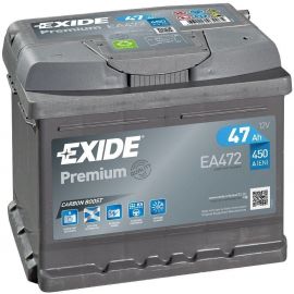 Auto Akumulators Exide Premium EA472 47Ah, 450A | Auto akumulatori | prof.lv Viss Online