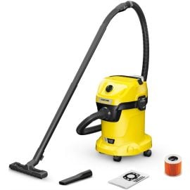 Пылесос Karcher WD 3-18 V-17/20 стандартный черный/желтый (1.628-550.0) | Пылесосы | prof.lv Viss Online