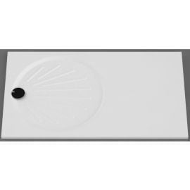 Vispool OZ-150 Dušas Paliktnis 90x150cm Taisnstūrveida Balts (OZ0001) | Vispool | prof.lv Viss Online