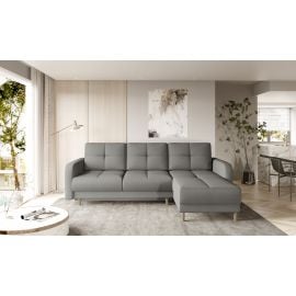 Eltap Roxi Flores Corner Pull-Out Sofa 165x240x90cm, Grey (CO-ROX-U-04FL) | Living room furniture | prof.lv Viss Online