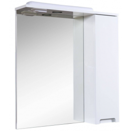 Aqua Rodos Quadro 70 R Mirror Cabinet White, Right (195883)