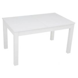 Black Red White Bryk 2 Extendable Table 140x80cm, White | Tables | prof.lv Viss Online