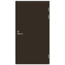 Двери противопожарные Viljandi FD09, коричневые | Двери | prof.lv Viss Online
