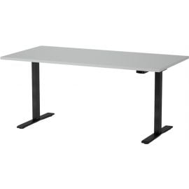 Martin Electric Height Adjustable Desk 160x80cm Black/Stone Grey (28-0713-10) | Receive immediately | prof.lv Viss Online