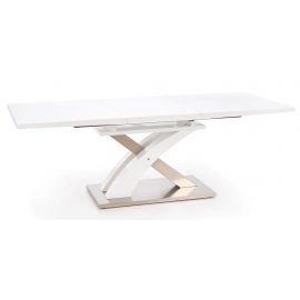 Halmar Sandor Extendable Table 160x90cm, White | Halmar | prof.lv Viss Online