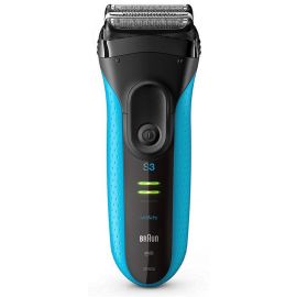 Бритва Braun Series 3 ProSkin 3045s для бритья бороды Черно-синяя (#4210201131694) | Бритвы для мужчин | prof.lv Viss Online