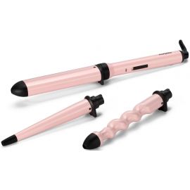 Babyliss Curl & Wave Trio Curling Iron Pink (MS750E) | Curling tongs | prof.lv Viss Online