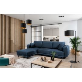 Eltap Dalia Cloud Corner Pull-Out Sofa 190x289x95cm, Blue (CO-DAL-LT-40NU) | Living room furniture | prof.lv Viss Online