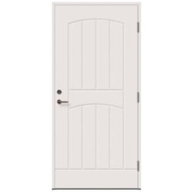 Viljandi Gracia VU-T1 Exterior Door, White, 888x2080mm, Right (510001) | Doors | prof.lv Viss Online