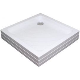 Ravak Cascade 80x80cm Angela PU-R Shower Tray White (A004401120) | Shower pads | prof.lv Viss Online