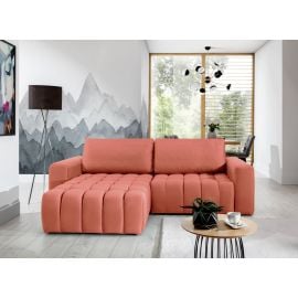Eltap Bonett Solar Corner Pull-Out Sofa 175x250x92cm, Pink (Bon_53) | Corner couches | prof.lv Viss Online
