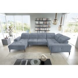 Eltap Neviro Loco Corner Sofa 201x350x77cm, Blue (CO-NEV-RT-03LO) | Sofas | prof.lv Viss Online