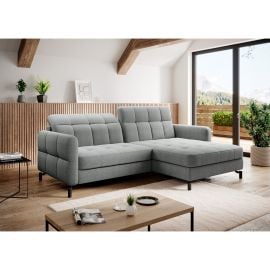 Eltap Lorelle Inari Corner Pull-Out Sofa 160x225x105cm, Grey (Lore_107) | Living room furniture | prof.lv Viss Online