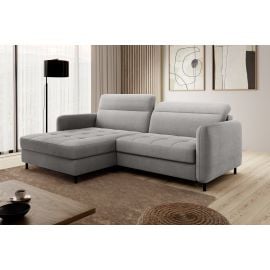 Eltap Gomsi Touch Corner Pull-Out Sofa 165x228x100cm, Grey (CO-GOM-LT-03TOU) | Living room furniture | prof.lv Viss Online