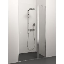 Glass Service Elegante 90cm 90ELE+ Shower Door Transparent Chrome | Shower doors and walls | prof.lv Viss Online