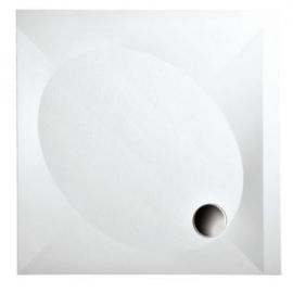 Paa ART 80x80cm KV80 Shower Tray White Semi-Circular (KDPARTKV80/00) | Shower pads | prof.lv Viss Online