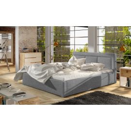 Кровать Eltap Belluno раскладная 180x200 см, без матраса, серого цвета (BEL_02_drew_1.8) | Двуспальные кровати | prof.lv Viss Online