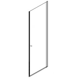 Душевая дверь Stikla Serviss Elegante_8 90см В=200см Прозрачное стекло Черный | Stikla Serviss | prof.lv Viss Online