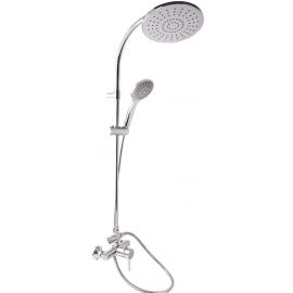 Rubineta Dina + Ultra-15 Bath/Shower Mixer Chrome (170494) | Rubineta | prof.lv Viss Online