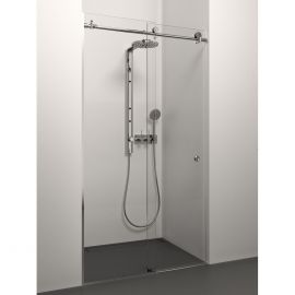 Glass Service Rondo 150cm 150RON Shower Door Transparent Chrome | Shower doors and walls | prof.lv Viss Online