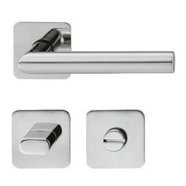 Hafele LDH 2198 Door Handle for Interior Doors, Matte Inox (902.93.036) | Door handles | prof.lv Viss Online