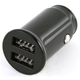 Platinet 44992 Автомобильное Зарядное Устройство с 2 USB-портами 2.1A, Черное | Автомобильные зарядные устройства для телефонов | prof.lv Viss Online