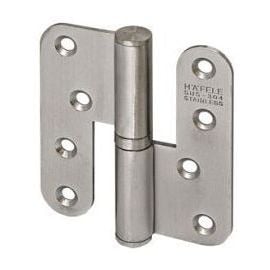 Hafele Door Viewer 100x88mm, Left, Silver (926.20.103) | Hafele | prof.lv Viss Online