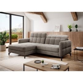 Eltap Lorelle Berlin Corner Pull-Out Sofa 160x225x105cm, Beige (Lore_146) | Sofas | prof.lv Viss Online