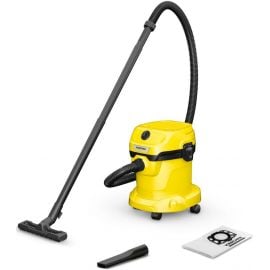 Karcher WD 2 Plus V-15/4/18 Construction Vacuum Cleaner Yellow/Black (1.628-003.0) | Vacuum cleaners | prof.lv Viss Online