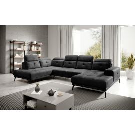Угловой диван Eltap Bretan Nube 205x350x107 см, серый (CO-BRE-LT-06NU) | Угловые диваны | prof.lv Viss Online