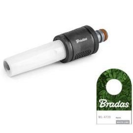 Bradas White Line TPR Watering Gun with Adjustable Water Flow (699005) | Water sprayers | prof.lv Viss Online
