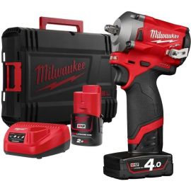 Milwaukee M12 FIW38-422X Cordless Impact Wrench 12V 2x2Ah (4933464613) | Screwdrivers and drills | prof.lv Viss Online