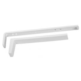 Dekorika No. 197 Wall Shelf with Lid, L19.7cm, Metal, White | Curtain hooks and accessories | prof.lv Viss Online