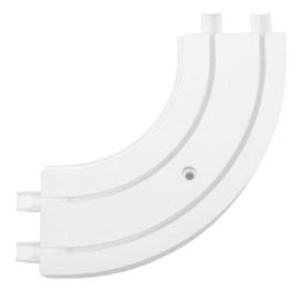 Декорика CM2 Потолочный 2-х уровневый внутренний угол, белый | Крючки и аксессуары для штор | prof.lv Viss Online