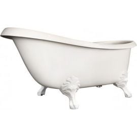 Paa Victoria 83x170cm Bathtub with Silcstone or Antica Silcstone Legs White (VAVISS/00) | Rectangular bathtubs | prof.lv Viss Online