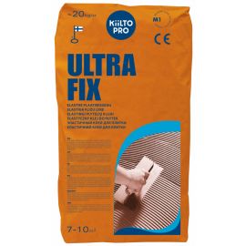 Клей для плитки на цементной основе Kiilto Ultra Fix 20 кг | Сухие строительные смеси | prof.lv Viss Online