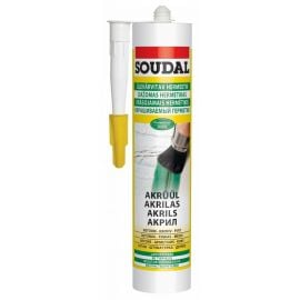 Soudal Acrylic Sealant 280 ml, White | Soudal | prof.lv Viss Online