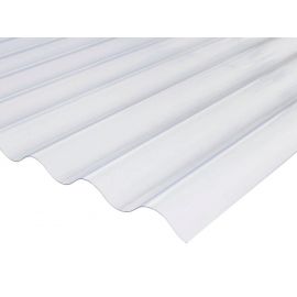 Onduline PVC Corrugated Roofing Sheets 2000x950x1mm Transparent | Pvc roofing sheets | prof.lv Viss Online