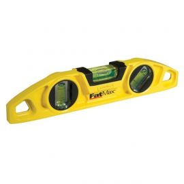 Stanley FatMax Torpedo with Magnetic Level 220 mm, 0-43-603 | Measuring, marking & levels | prof.lv Viss Online