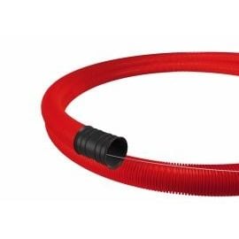 Evopipes corrugated double-wall pipes for external use 450N EVOCAB FLEX, red | Installation pipes and fasteners | prof.lv Viss Online