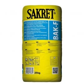 Sakret BAK-F Adhesive and Reinforcing Mortar for Thermal Insulation Boards at Reduced Temperatures 25kg | Dry building mixes | prof.lv Viss Online
